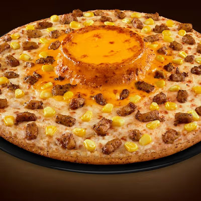 "Cheese Volcano Chicken Delight (Regular Plus Non Veg) - code 16 - Click here to View more details about this Product